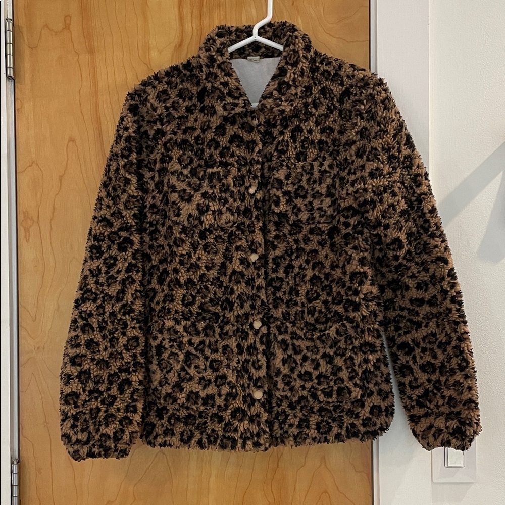 J.Crew Leopard Print Jacket
